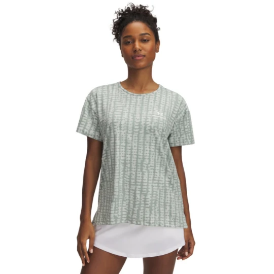 Zdjęcie produktu Damska koszulka treningowa Vanish Energy SS 2.0 Print - zielona Under Armour