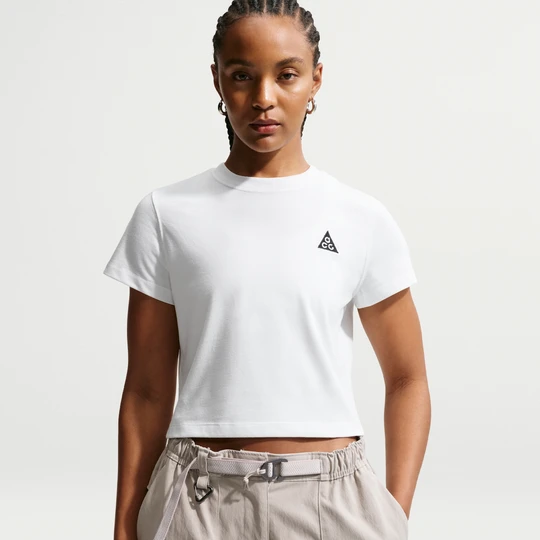 Zdjęcie produktu Damska koszulka z krótkim rękawem Dri-FIT Nike ACG - Biel