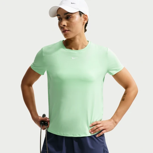Zdjęcie produktu Damska koszulka z krótkim rękawem Dri-FIT Nike One Classic - Zieleń