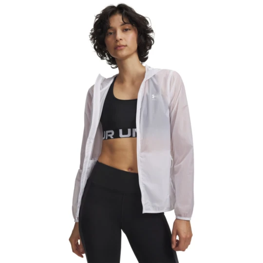 Zdjęcie produktu Damska kurtka do biegania Under Armour UA Velociti Pro Lightweight - biała