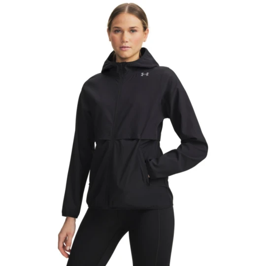 Zdjęcie produktu Damska kurtka do biegania Under Armour UA Velociti STORM Jacket - czarna