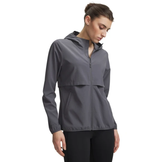 Zdjęcie produktu Damska kurtka do biegania Under Armour UA Velociti STORM Jacket - szara