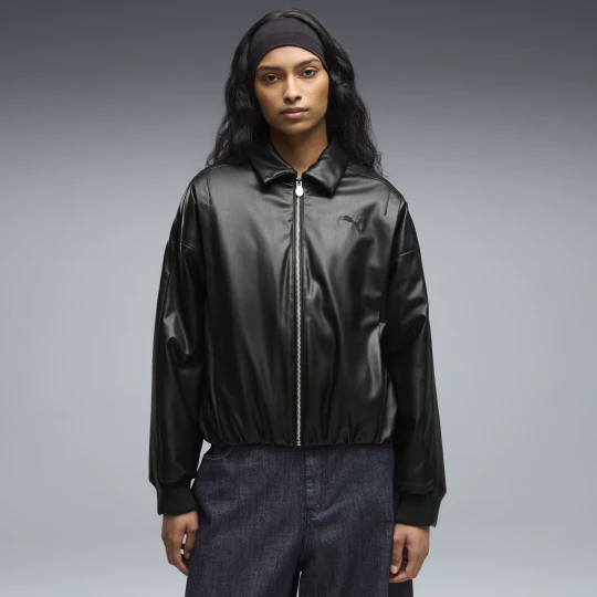 Zdjęcie produktu Damska kurtka FUTURE.PUMA.ARCHIVE o kroju oversize, OdzieÅ¼, Czarny
