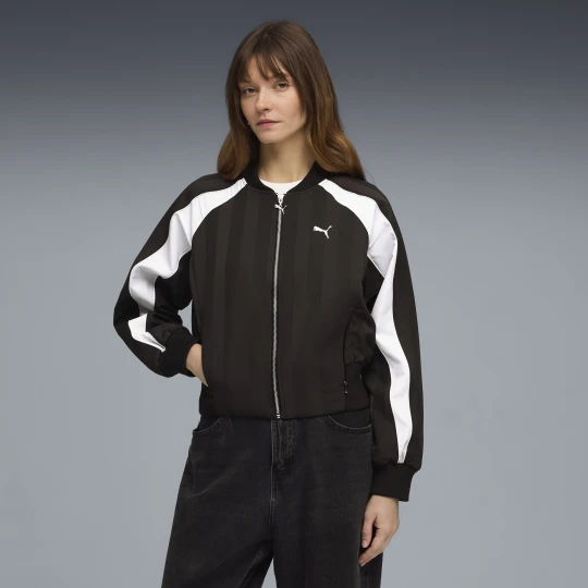 Zdjęcie produktu Damska kurtka FUTURE.PUMA.ARCHIVE o kroju oversize, OdzieÅ¼, Czarny