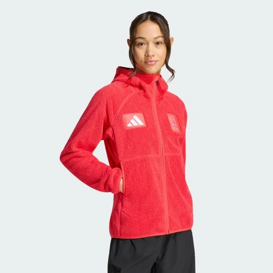 Zdjęcie produktu Damska kurtka POC Presentation Wear Fleece Adidas Pure Ruby