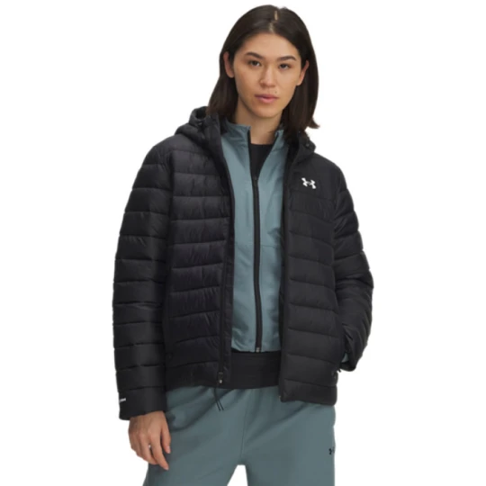 Zdjęcie produktu Damska kurtka puchowa pikowana Under Armour UA Sportswear Insulate Jkt - czarna