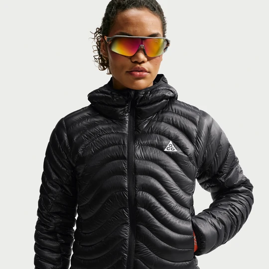 Zdjęcie produktu Damska kurtka puchowa Therma-FIT ADV ACG Lava Flow Ultralight - Czerń Nike