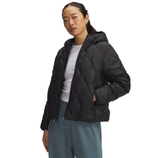 Zdjęcie produktu Damska kurtka puchowa Under Armour Legend Down Jacket - czarna