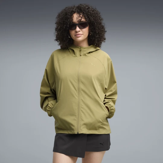 Zdjęcie produktu Damska kurtka PUMATECH SENSE 4-Way Stretch o kroju oversize, Odzież, Brązowy