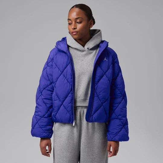 Zdjęcie produktu Damska kurtka typu puffer Jordan Brooklyn - Niebieski