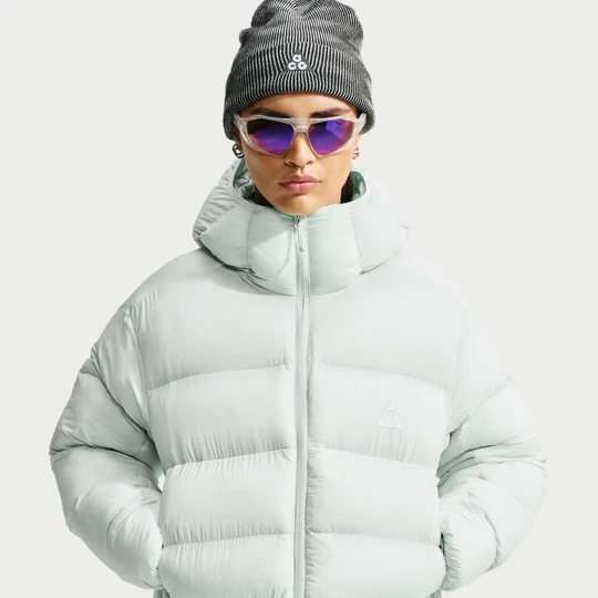 Zdjęcie produktu Damska kurtka z kapturem o luźnym kroju Therma-FIT ADV Nike ACG „Lunar Lake” PrimaLoft® - Szary