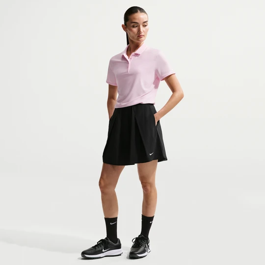 Zdjęcie produktu Damska rozkloszowana spódnica do golfa Nike Golf Club Dri-FIT - Czerń