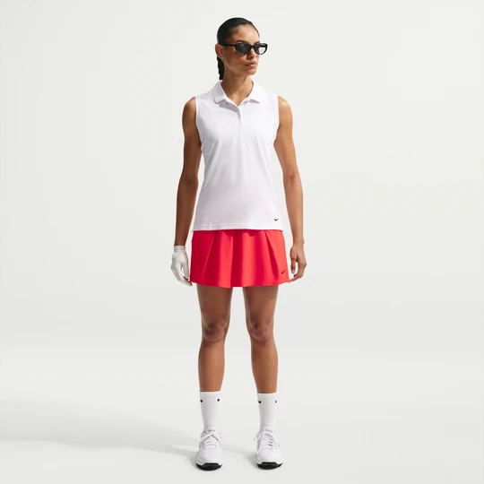 Zdjęcie produktu Damska rozkloszowana spódnica do golfa Nike Golf Club Dri-FIT - Czerwony