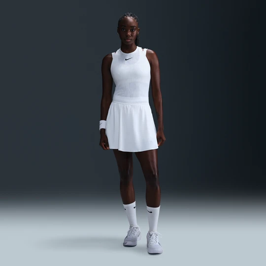 Zdjęcie produktu Damska spódnica tenisowa Dri-FIT NikeCourt Ace Advantage - Biel