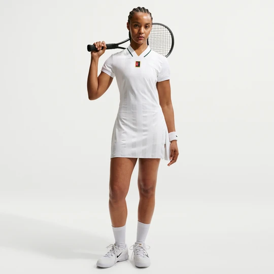 Zdjęcie produktu Damska sukienka do tenisa Dri-FIT NikeCourt Slam - Biel