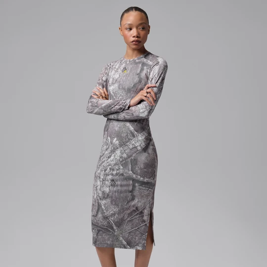 Zdjęcie produktu Damska sukienka midi Realtree Jordan Brooklyn - Biel