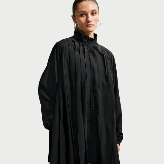 Zdjęcie produktu Damska sukienka mini z długim rękawem o kroju oversize Nike - Czerń