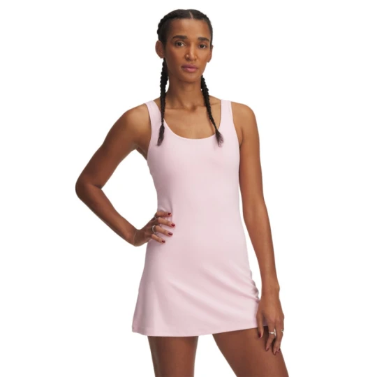 Zdjęcie produktu Damska sukienka treningowa Under Armour Motion Dress - różowa