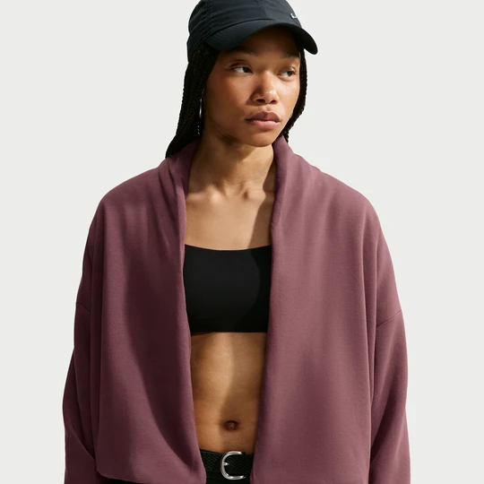 Zdjęcie produktu Damska zabudowana kurtka Therma-FIT Nike 24.7 ImpossiblySoft Plush - Brązowy
