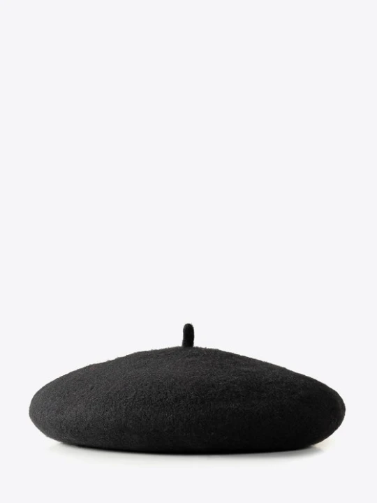 Zdjęcie produktu Damski beret wełniany czarny Wittchen