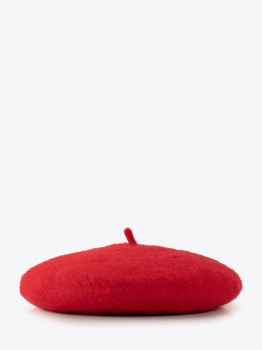 Zdjęcie produktu Damski beret wełniany czerwony Wittchen