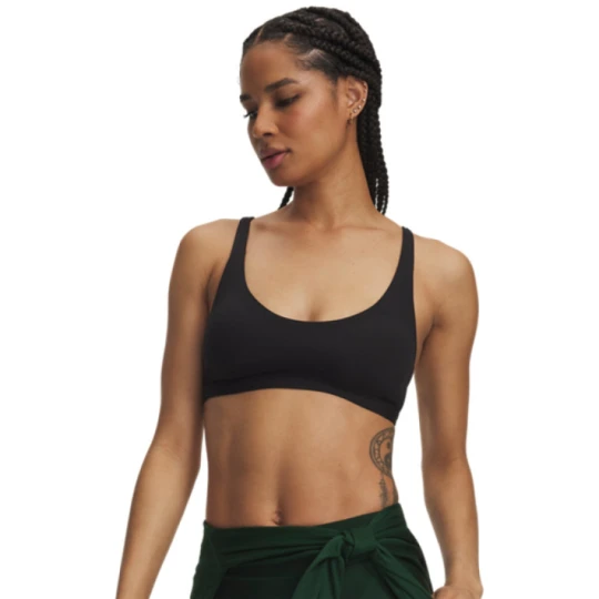 Zdjęcie produktu Damski biustonosz treningowy z niskim wsparciem Under Armour UA Motion Low Bra - czarny