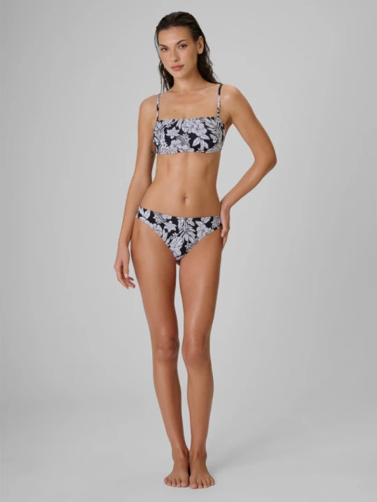 Zdjęcie produktu Damski dół od bikini 4F 4FRSS26UBKBF109 - czarno-biały