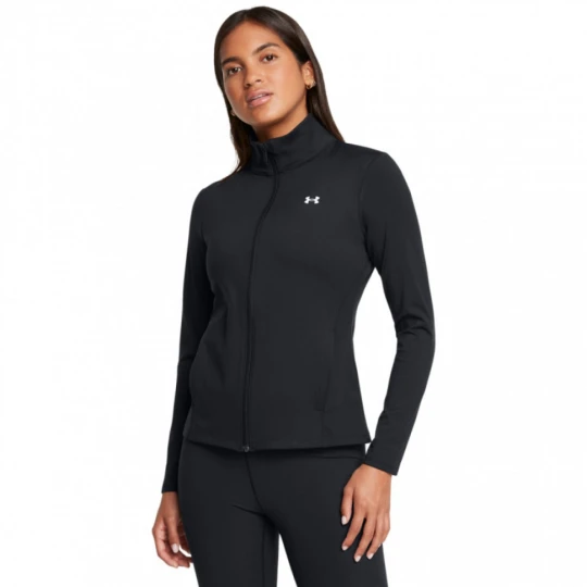Zdjęcie produktu Damski longsleeve treningowy rozpinany Under Armour Motion Jacket Emea - czarny