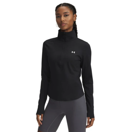 Zdjęcie produktu Damski longsleeve treningowy Under Armour Motion 1 / 2 Zip EMEA - czarny