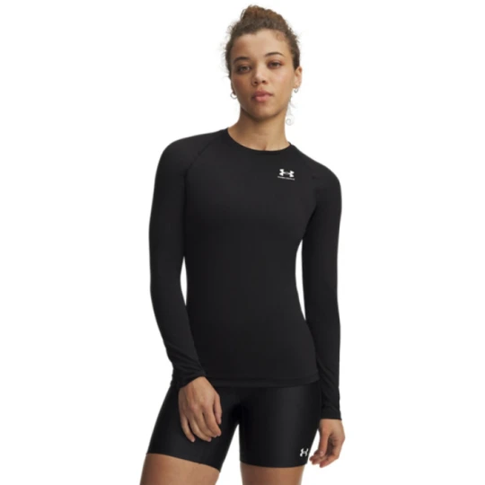 Zdjęcie produktu Damski longsleeve treningowy Under Armour UA HG Authentics Comp LS - czarny