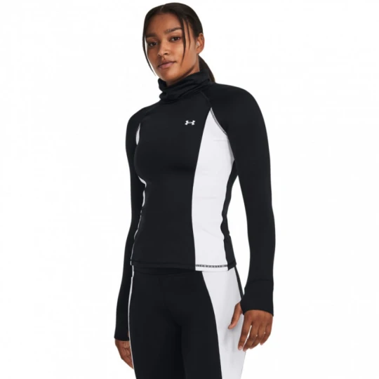 Zdjęcie produktu Damski longsleeve treningowy Under Armour UA Train CW Funnel Neck - czarny