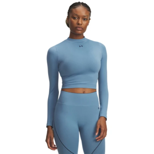 Zdjęcie produktu Damski longsleeve treningowy Under Armour UA Vanish Seamless LS - niebieski