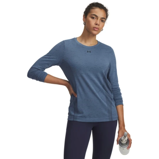 Zdjęcie produktu Damski longsleeve treningowy Under Armour Vanish Seamless Loose Ls - niebieski