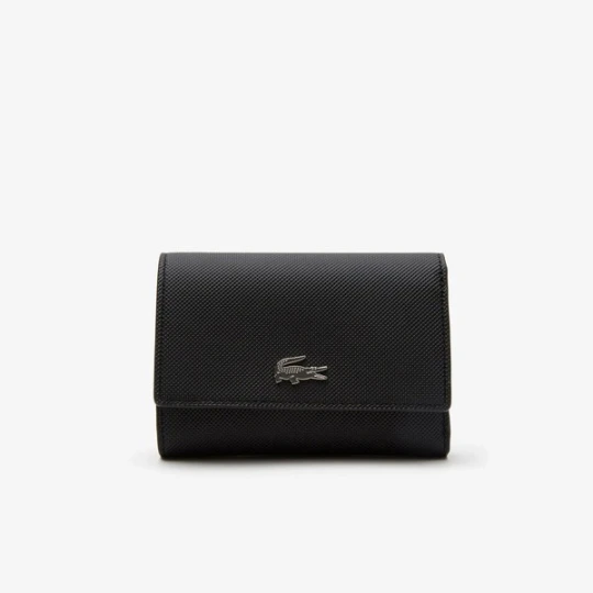 Zdjęcie produktu Damski portfel z zatrzaskiem Lacoste Anna