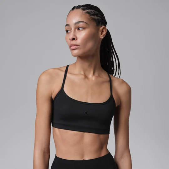 Zdjęcie produktu Damski stanik sportowy z lekkim wsparciem Jordan Sport Flightweight - Czerń