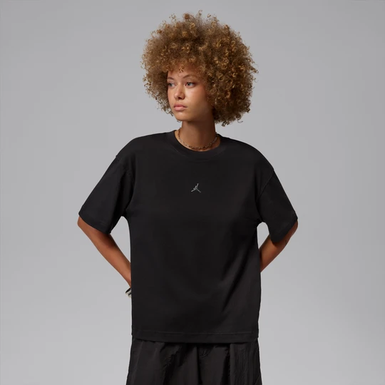 Zdjęcie produktu Damski T-shirt o fasonie typu girlfriend Jordan Essentials - Czerń