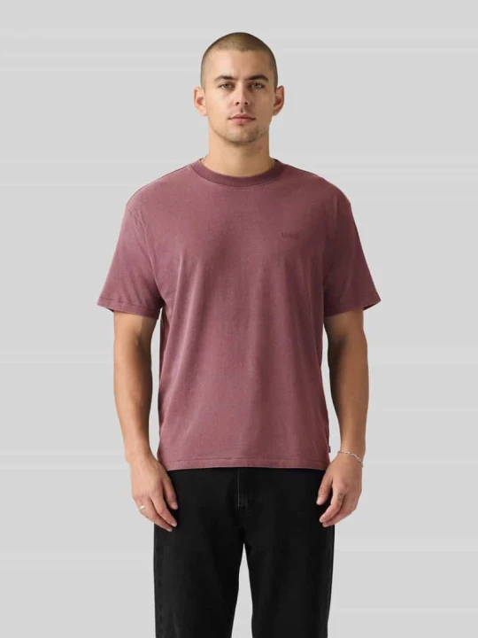 Zdjęcie produktu damski t-shirt o kroju regular fit z bawełny Levi's Jasnoczerwony