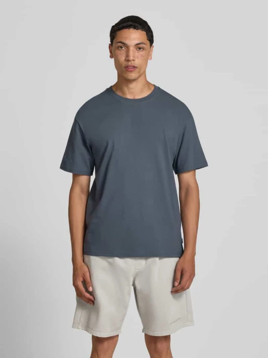 Zdjęcie produktu damski t-shirt o kroju regular fit z okrągłym dekoltem Jack&Jones Niebieski