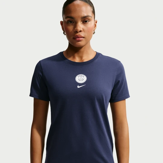 Zdjęcie produktu Damski T-shirt piłkarski Nike Paris Saint-Germain - Niebieski