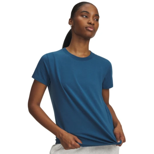 Zdjęcie produktu Damski t-shirt z nadrukiem Under Armour Campus Core SS - granatowy