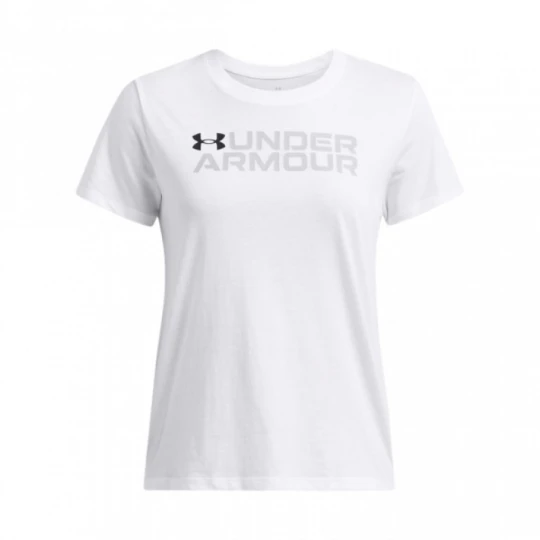 Zdjęcie produktu Damski t-shirt z nadrukiem Under Armour UA Big Logo Pack Short Sleeve -biały