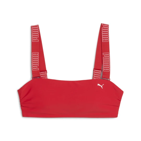 Zdjęcie produktu Damski top bandeau PUMA, OdzieÅ¼, Czerwony
