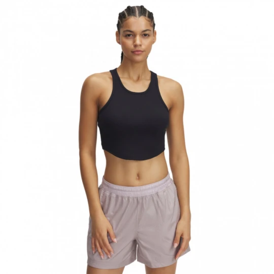 Zdjęcie produktu Damski top basic Under Armour UA Rival Rib Tank - czarny