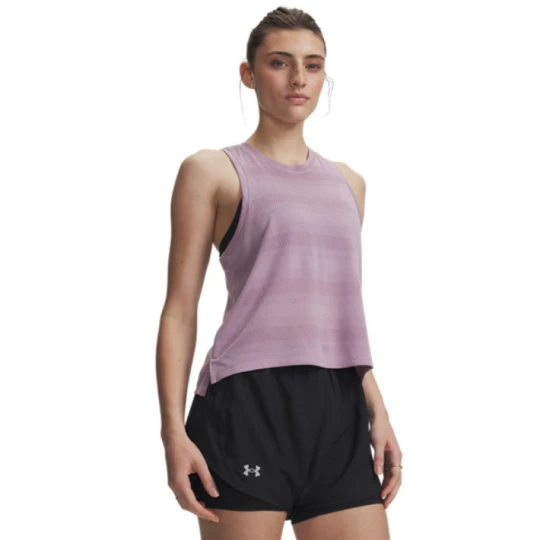 Zdjęcie produktu Damski top do biegania Under Armour UA Velociti Singlet - różowy