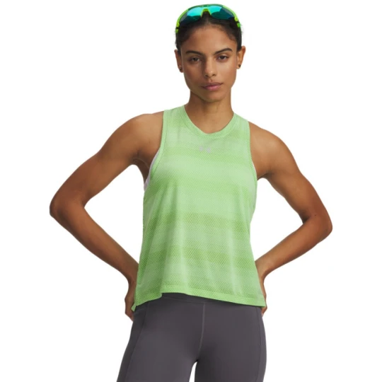 Zdjęcie produktu Damski top do biegania Under Armour UA Velociti Singlet - zielony
