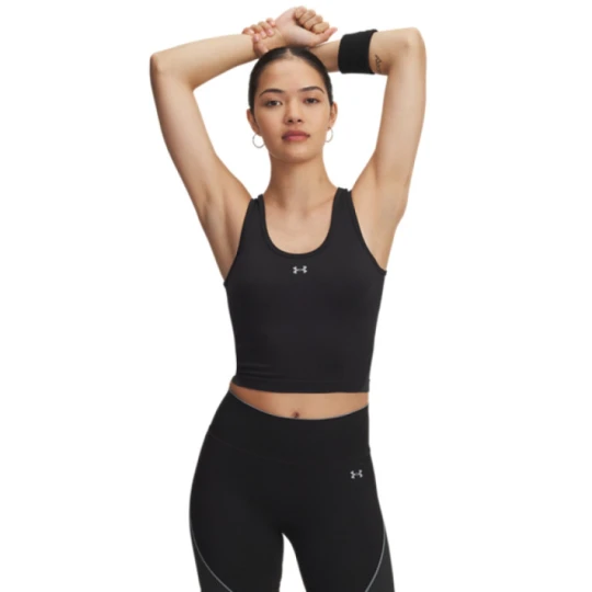 Zdjęcie produktu Damski top treningowy Under Armour UA Vanish Seamless - czarny