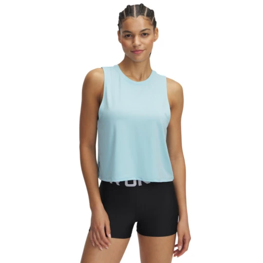 Zdjęcie produktu Damski top treningowy Under Armour Vanish Energy Crop Tank - niebieski
