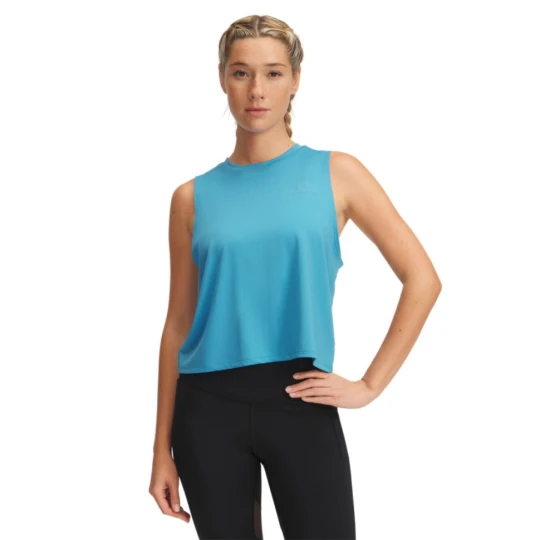 Zdjęcie produktu Damski top treningowy Under Armour Vanish Energy Crop Tank - niebieski