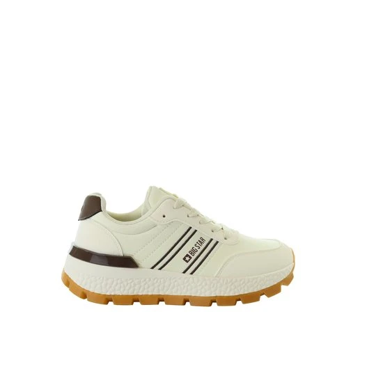 Zdjęcie produktu Damskie beżowe sneakersy BIG STAR TT274881