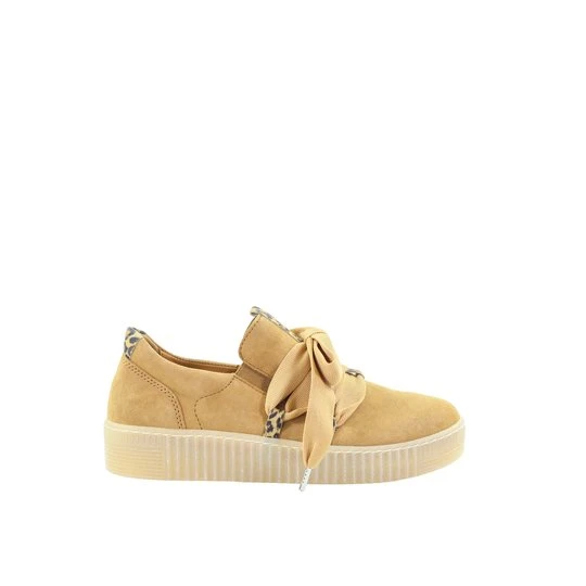 Zdjęcie produktu Damskie beżowe sneakersy z aplikacją 83.333.14 Gabor
